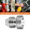 Foam Lance Gun Nozzle 1.0mm/1.1mm/1.15mm Thread Pressure Foam Pot Sprayer Filter