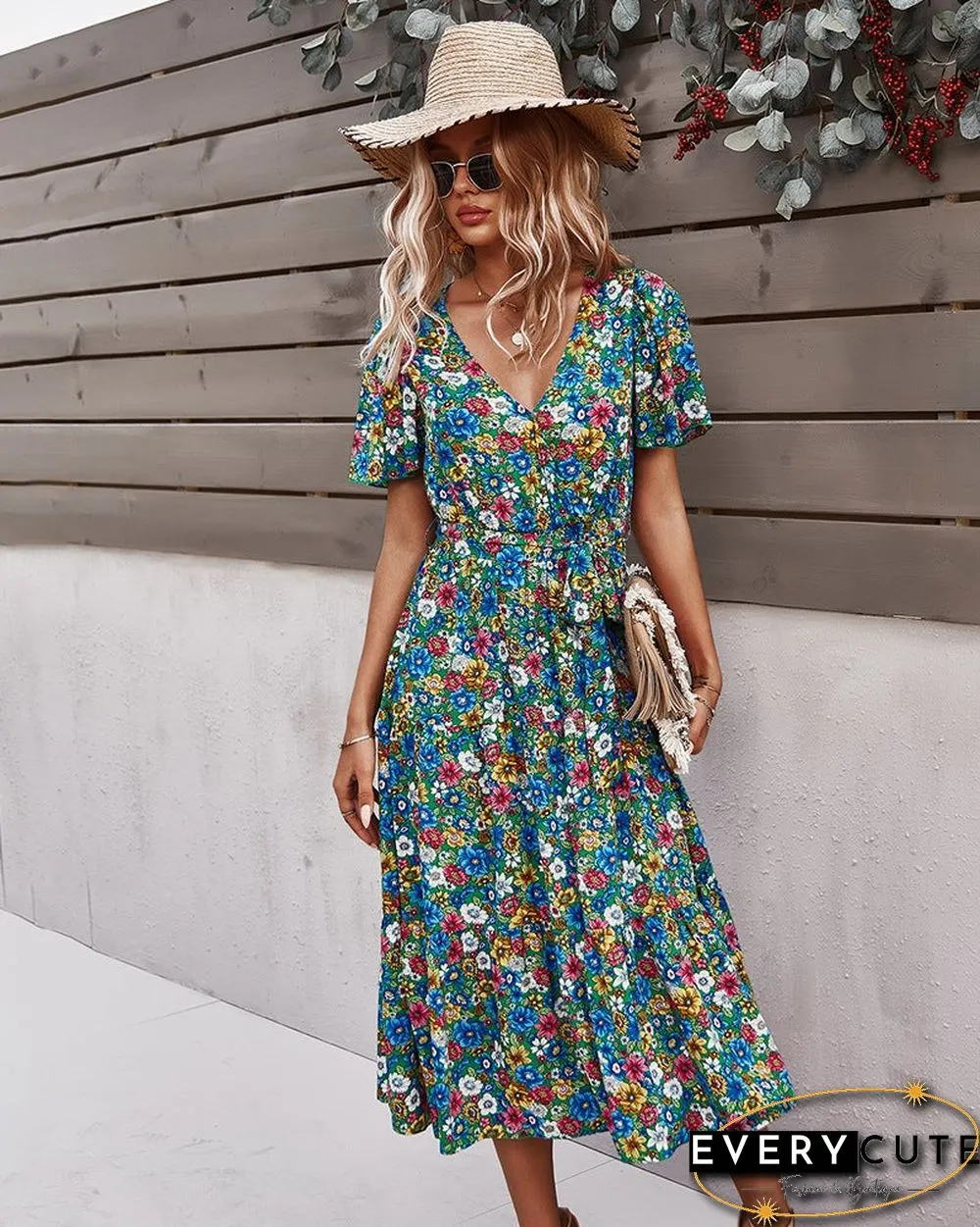 Design Women's Waist Down Dress Print Sexy Skirt