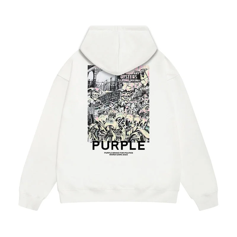 Purple Fashion Hoodie