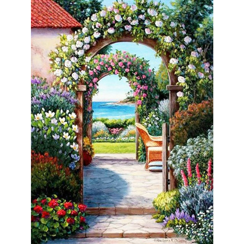 

Garden - Round Drill Diamond Painting - 30*40CM, 501 Original