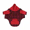 Dog Hoodie Sweatshirts, Pet Clothes Hoodies Sweater with Hat and Leash Hole, Soft Cotton Outfit Coat for Large Medium Small Dogs. 