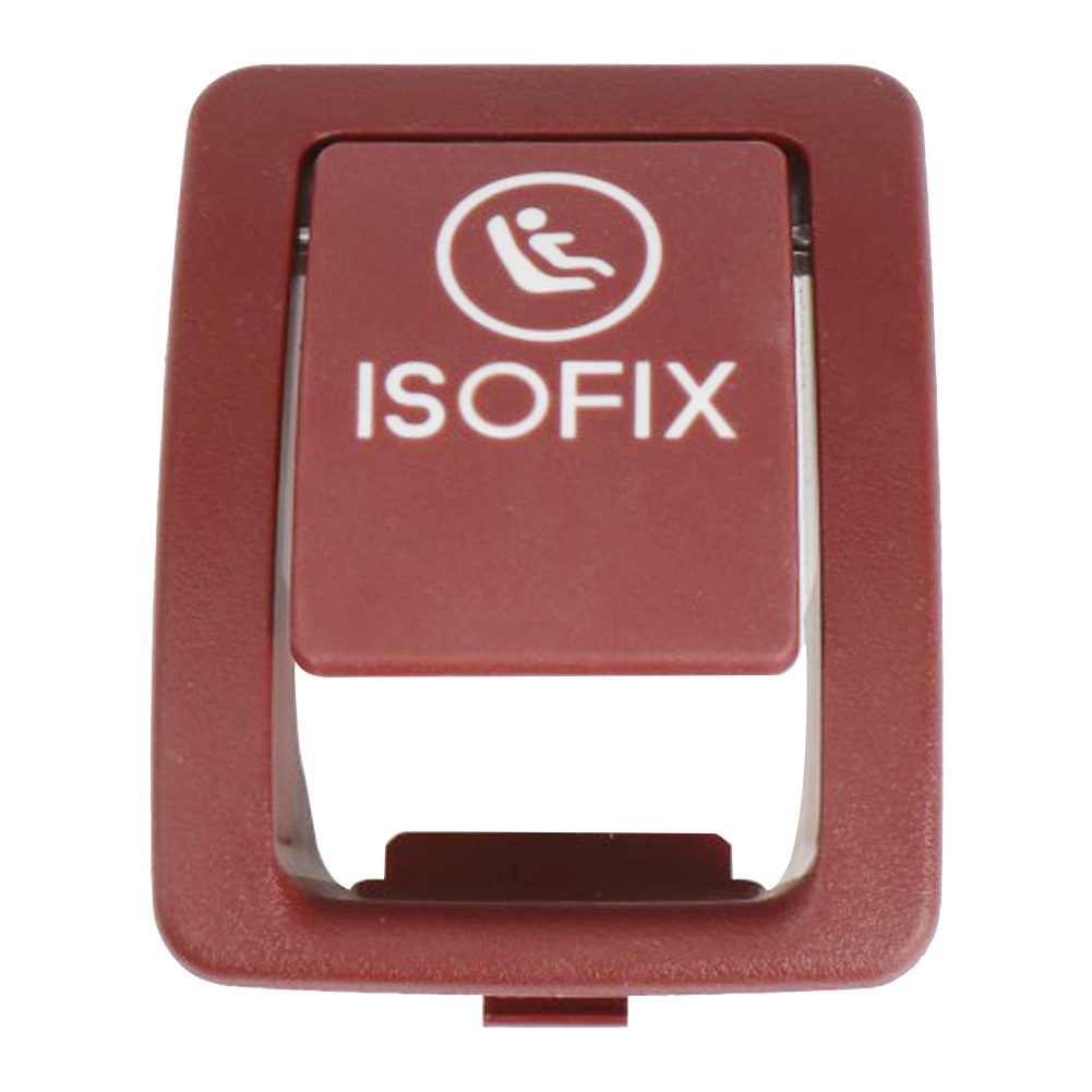 

For Mercedes-Benz W205 2015-2021 Child Seat ISOFix Slot Trim Cover, Red, 501 Original