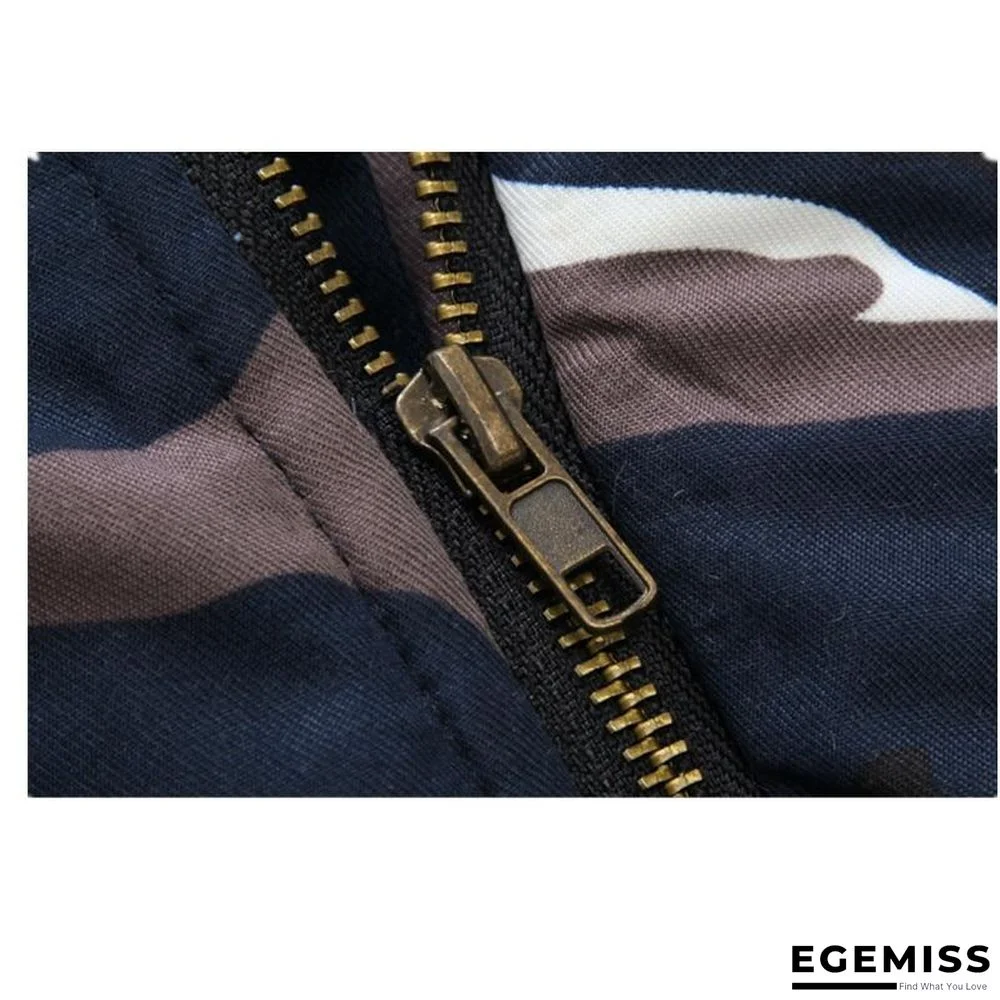 Camouflage Down Parkas Jackets  Men's Parka Hooded Coat Fur Collar Parkas Winter Jacket Military Down Overcoat | EGEMISS