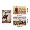 3PCS West Cowboy - Vintage Metal Signs Set - 20*30cm/30*40cm - Western&Farm