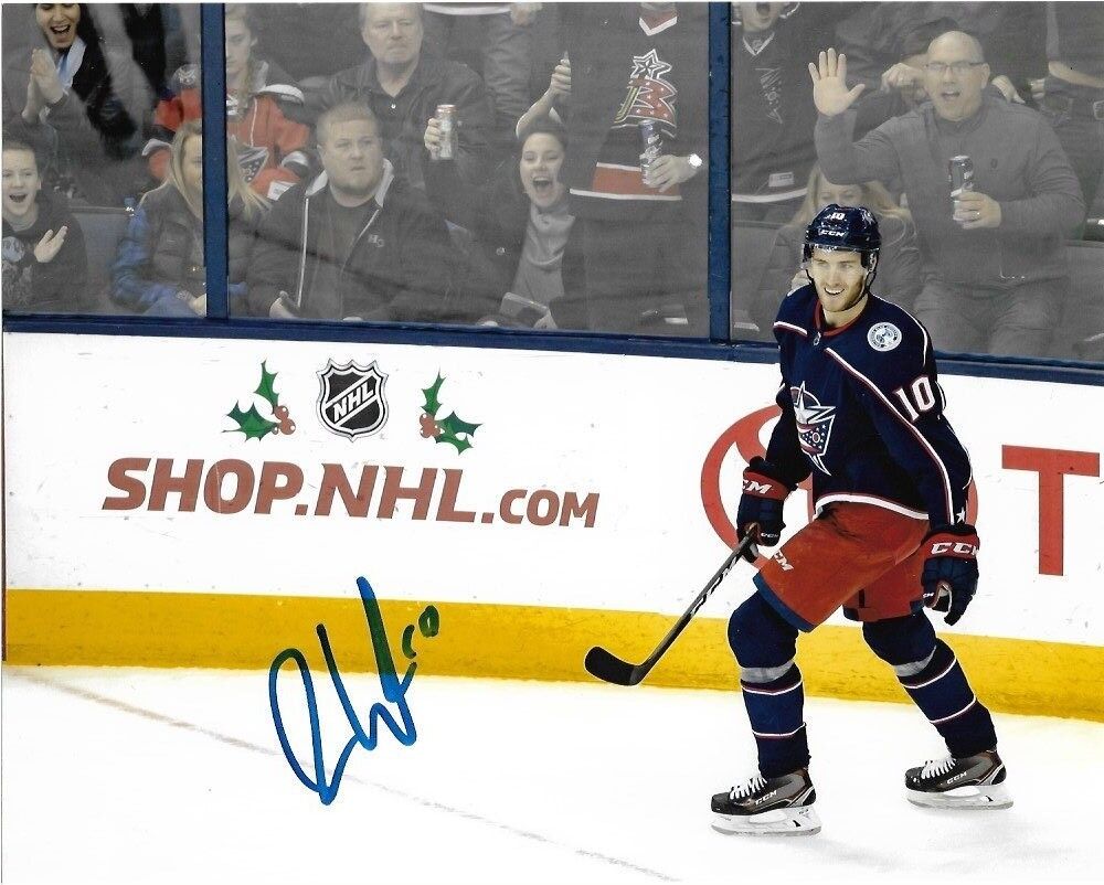 Columbus Blue Jackets Alexander Wennberg Signed Autographed 8x10 Photo Poster painting COA #3