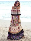 Bohemia Off-The-Shoulder Maxi Dress