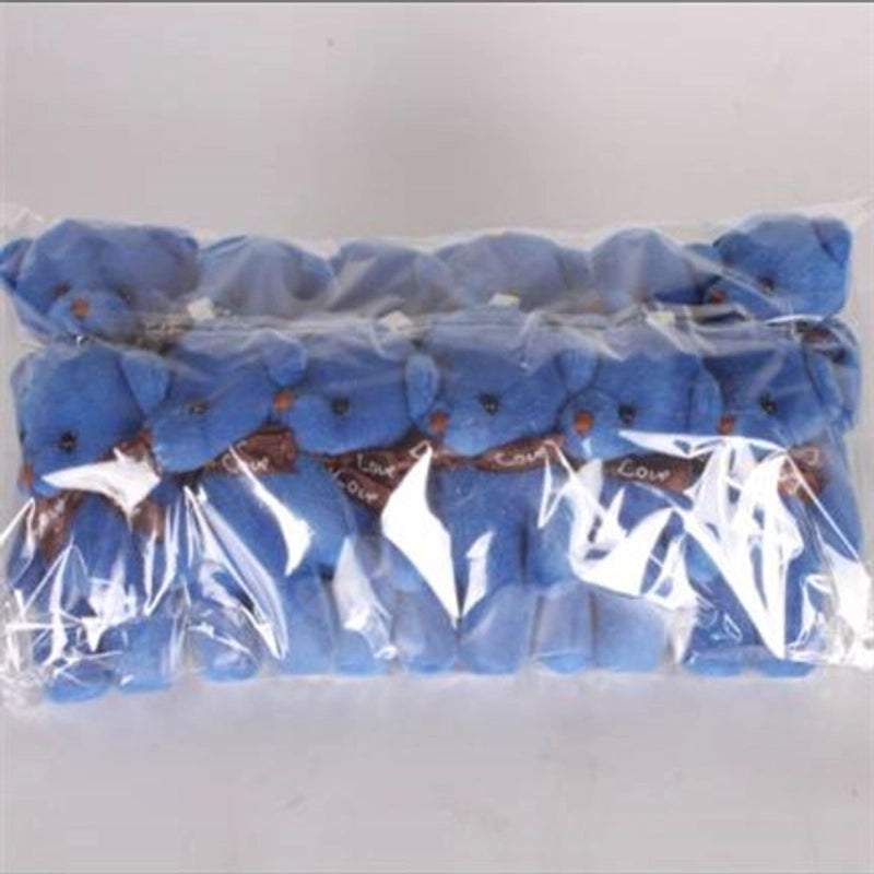 Conjoined Bear Pendant Bouquet Bear Plush Toy Doll Bag Clothes Hanging Accessories Wedding Gift Doll