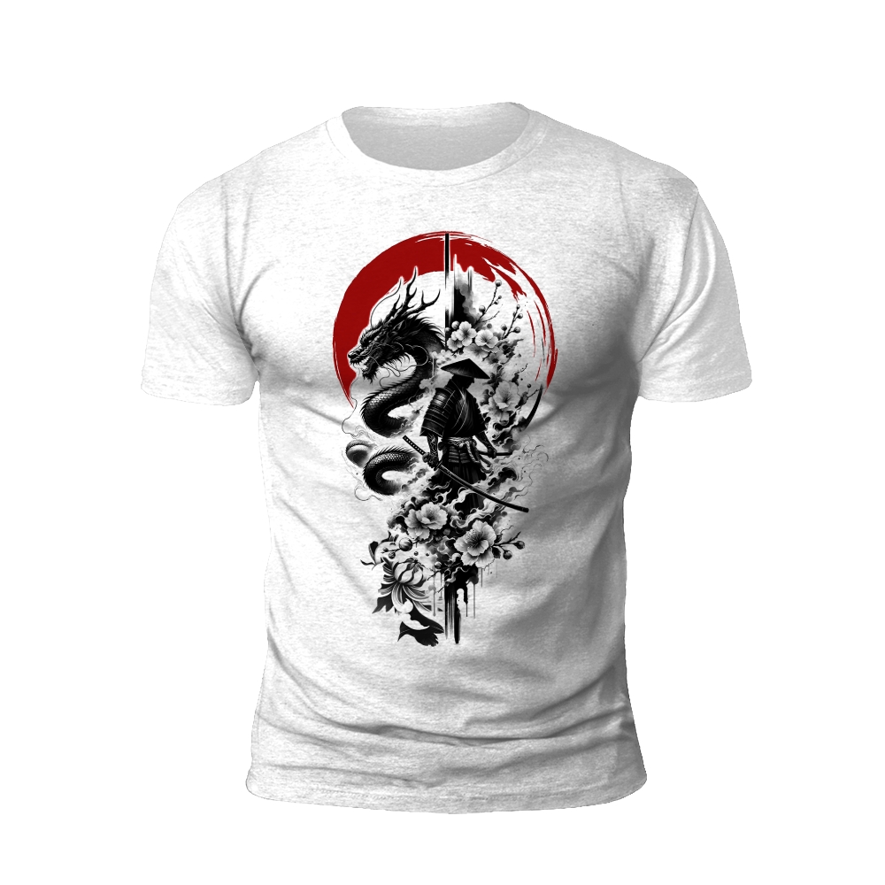 Samurai Dragon: A Warrior's Requiem T-shirt