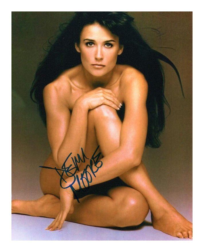 DEMI MOORE AUTOGRAPHED SIGNED A4 PP POSTER Photo Poster painting PRINT 4