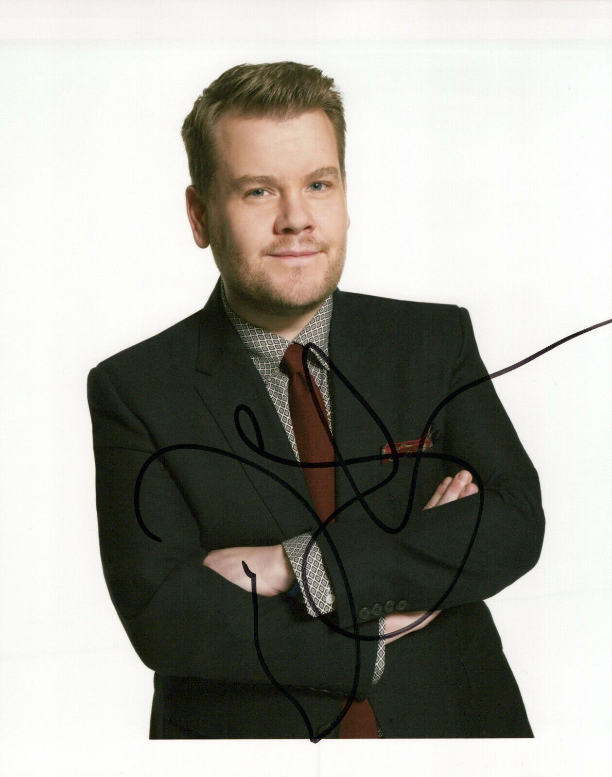 James Cordon head shot autographed Photo Poster painting signed 8x10 #3 The Late Late Show