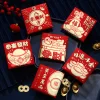 6PCS Creative CNY Red Packet Envelope