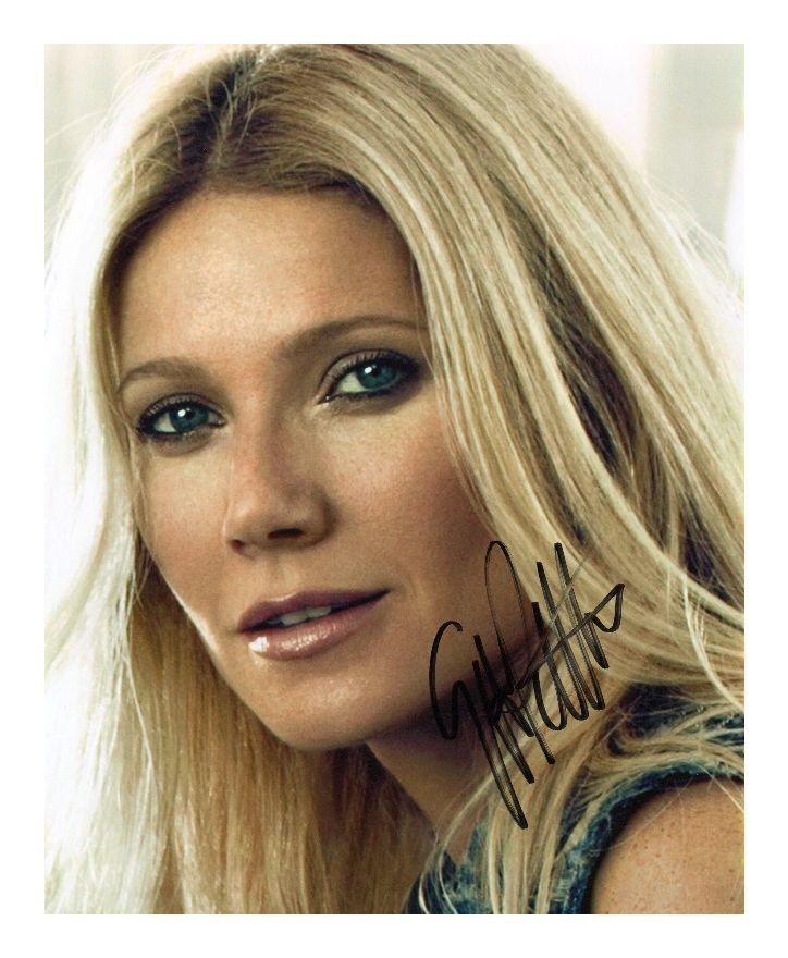 GWYNETH PALTROW AUTOGRAPHED SIGNED A4 PP POSTER Photo Poster painting PRINT 4