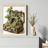 (Stamped/Counted) The Scenery In The Suitcase-11CT/14CT Stamped Cross Stitch 45*55cm/17.72*21.65in
