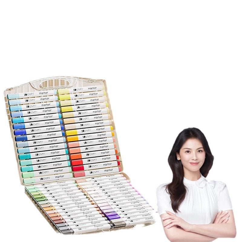 Enmi Acrylic Marker Pen For Children’s Painting Special Student Marker Pen Acrylic Water-based Opaque Color Stackable Color