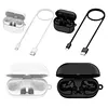 Replacement Charging Case Fit for Galaxy Buds3 FE (R420) No Earbuds 590mAh Charger Case Cradle Dock with Type-C Charge Cable