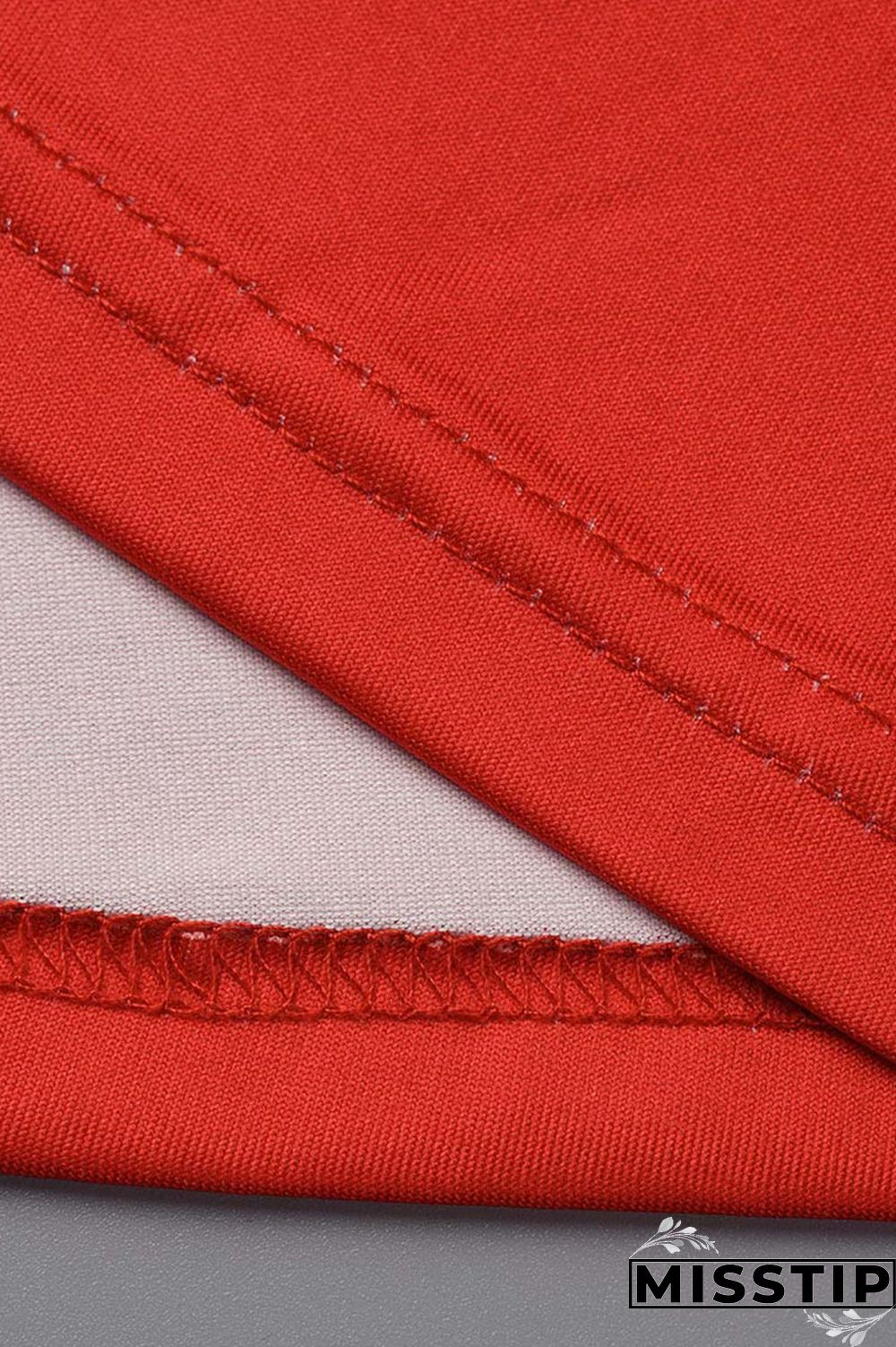 Red Casual Elegant Striped Print Patchwork O Neck A Line Dresses