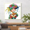 Diamond Painting-DIY Crystal Rhinestone Girl
