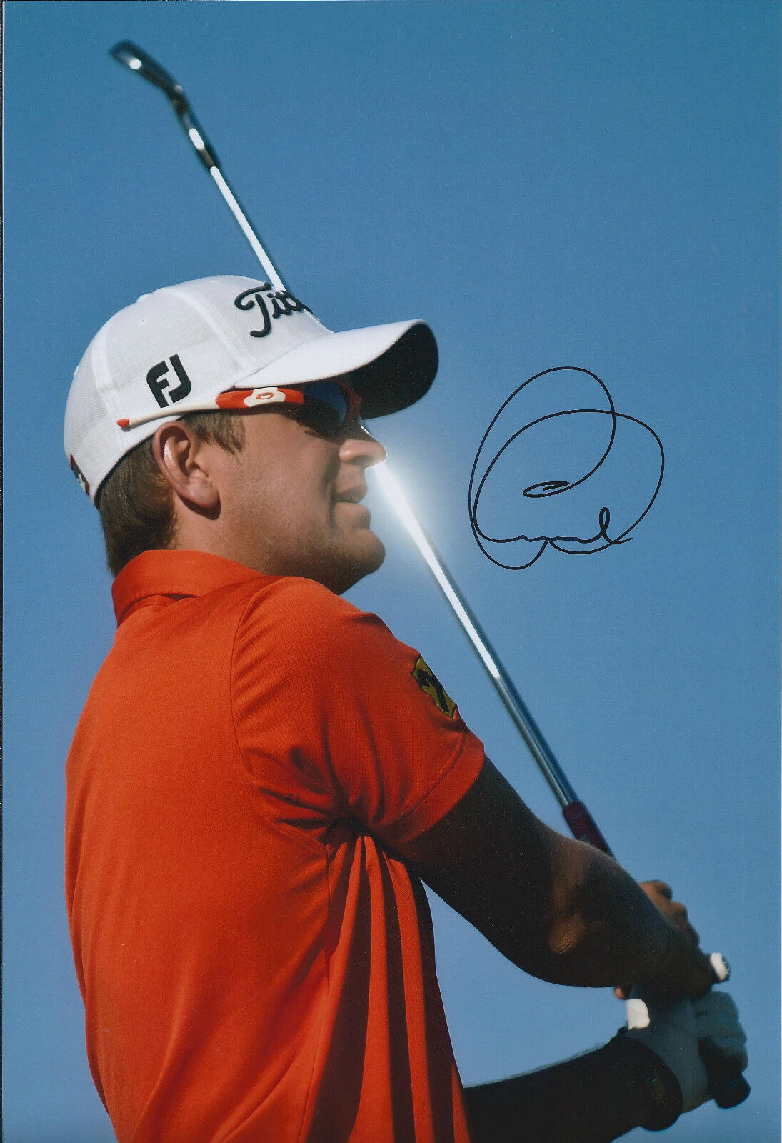 Bernd WIESBERGER SIGNED Photo Poster painting AFTAL Autograph COA Portugal Masters Vilamoura