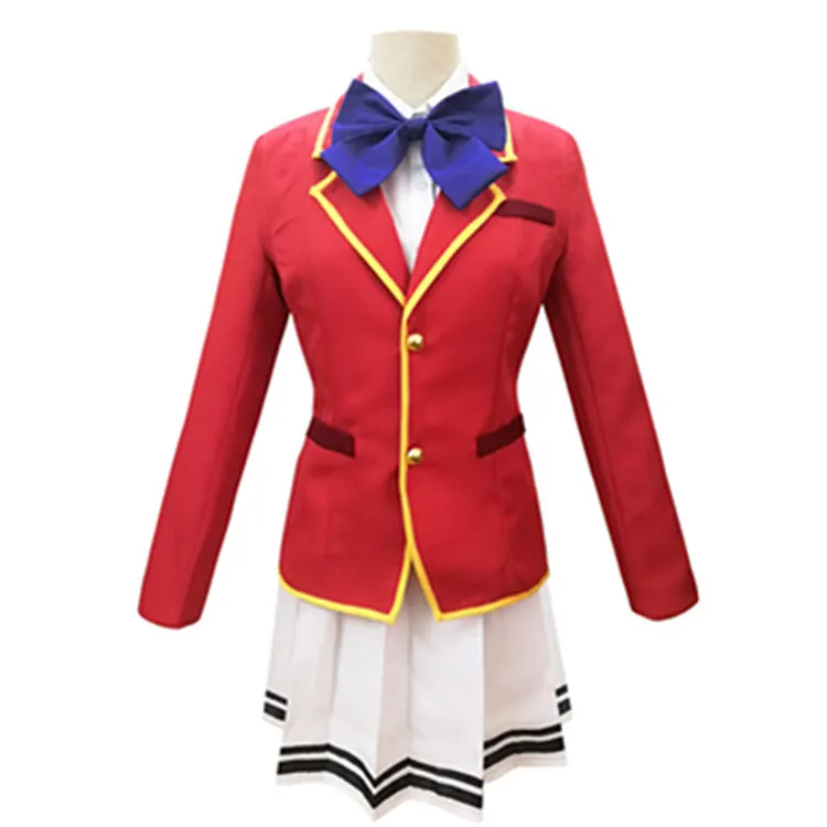 Classroom Of The Elite Horikita Suzune (2024) Karuizawa Kei Red Uniform Set Outfits Cosplay Costume Suit