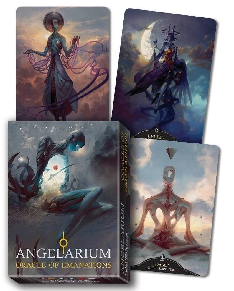 Angel Arium Oracle Of Emanations Cards Set Tarot Card Deck Booklet