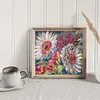 Watercolor Sunflower-14CT Stamped Cross Stitch 44*38cm/17.32*14.96in