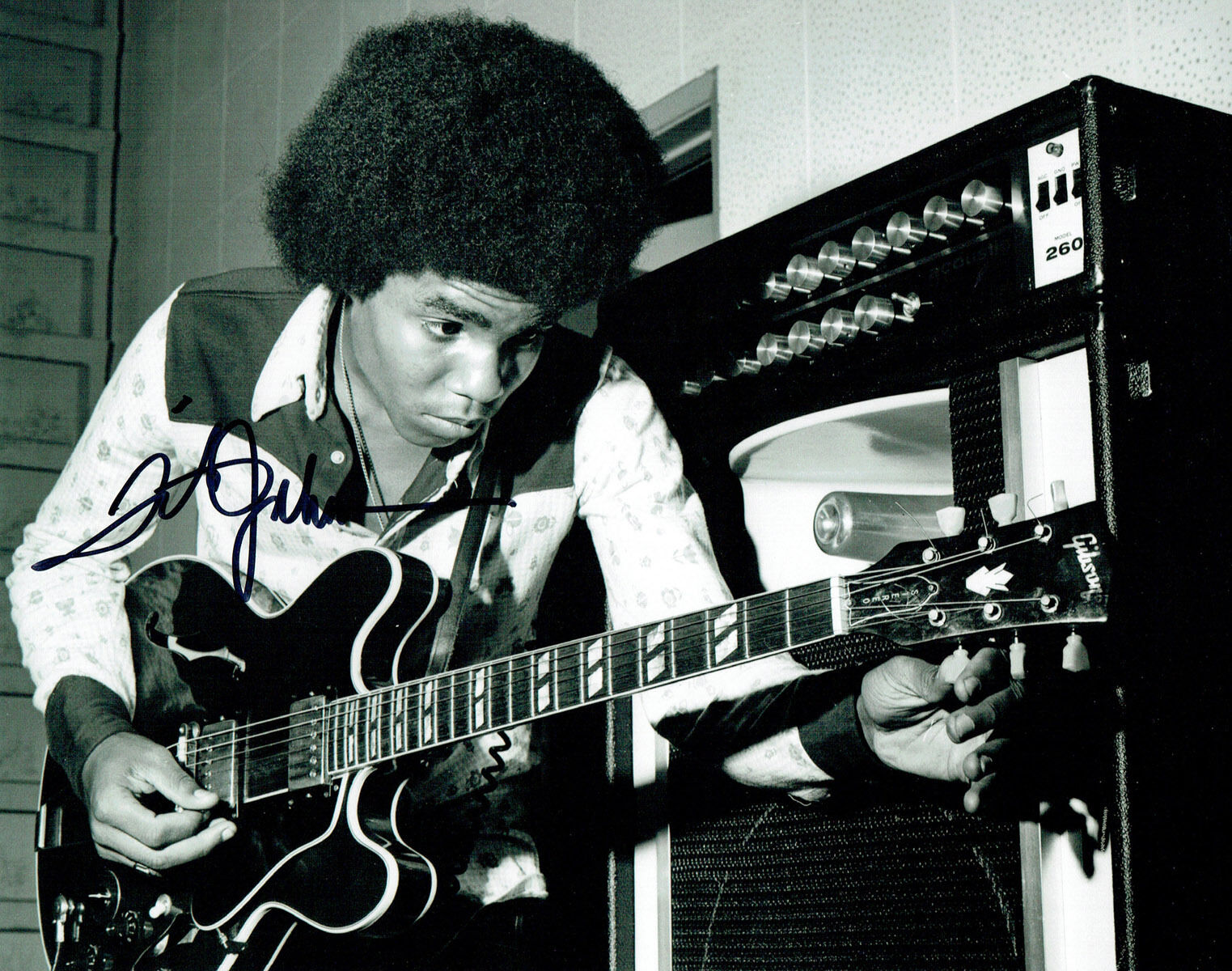 Tito JACKSON 5 The Jacksons Signed Autograph 10x8 RARE Photo Poster painting AFTAL COA