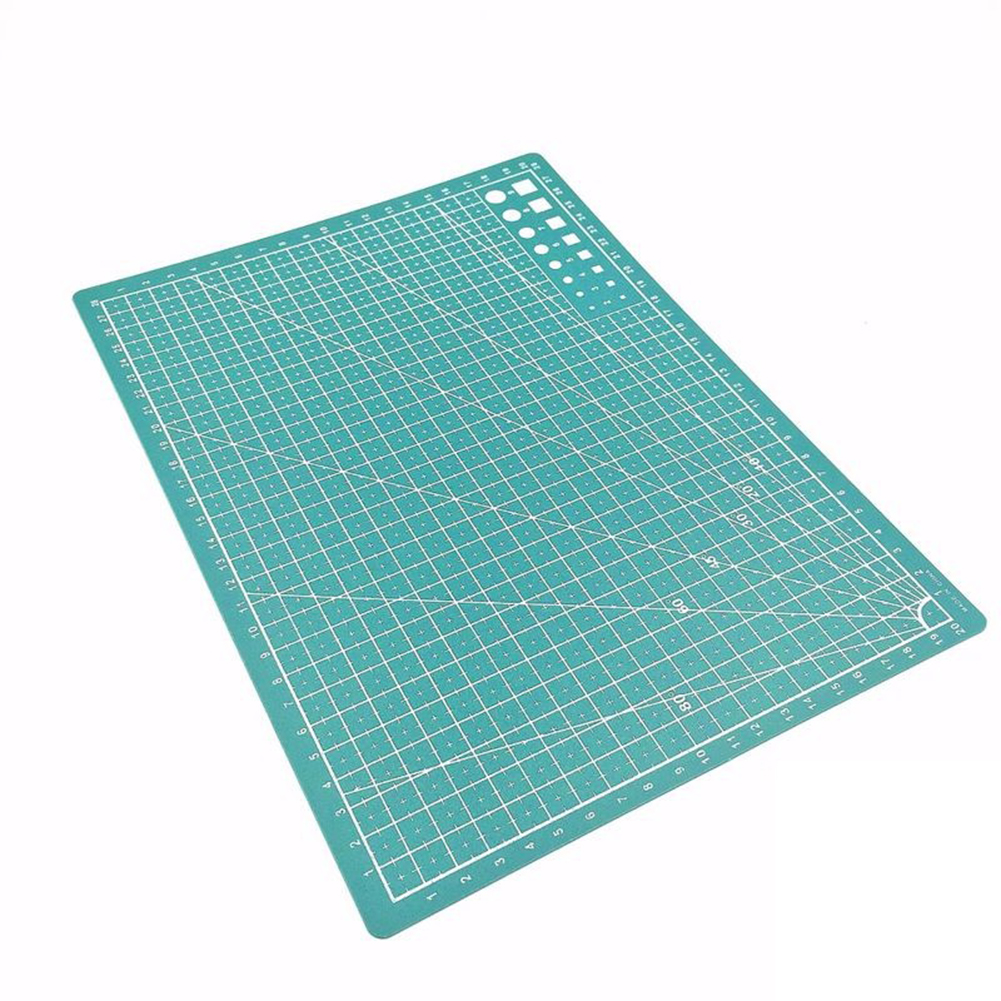 

PVC Cutting Mat Board Engraving Hard Pad Handwriting Plank Pad (A4 Green), 501 Original