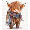 (US Local)Cute Yak-14CT Counted Cross Stitch Kit(40x45cm)