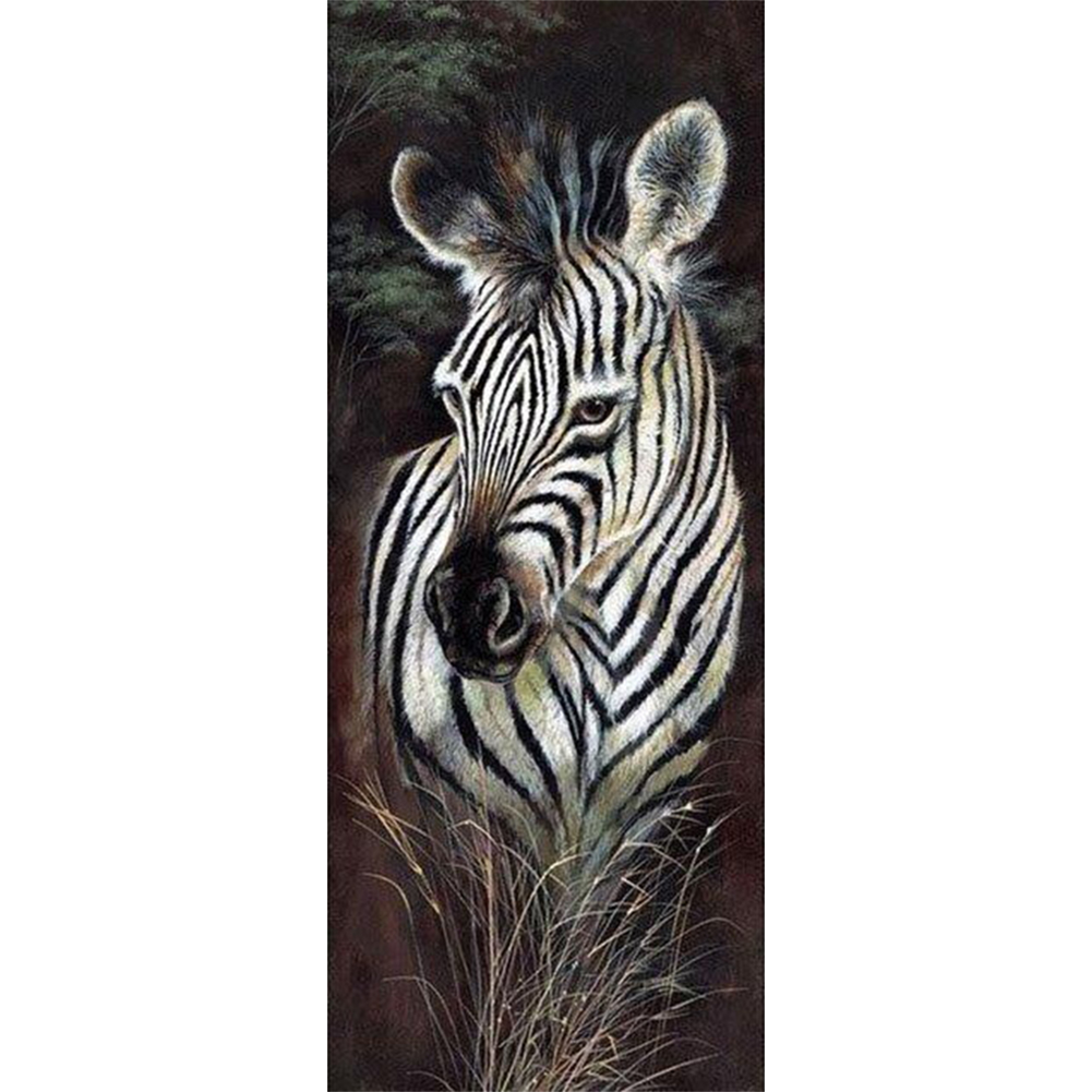 

Zebra - 11CT Stamped Cross Stitch - 30*75CM (Big Size), 501 Original