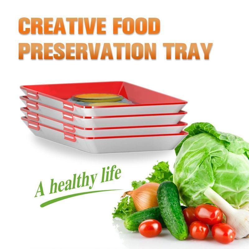 2020 Fresh Food New Idea - Creative Food Preservation Tray