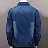 Winter Denim Padded Jacket For Men