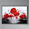Poppy-11CT Stamped Cross Stitch 40*30cm/15.75*11.81in
