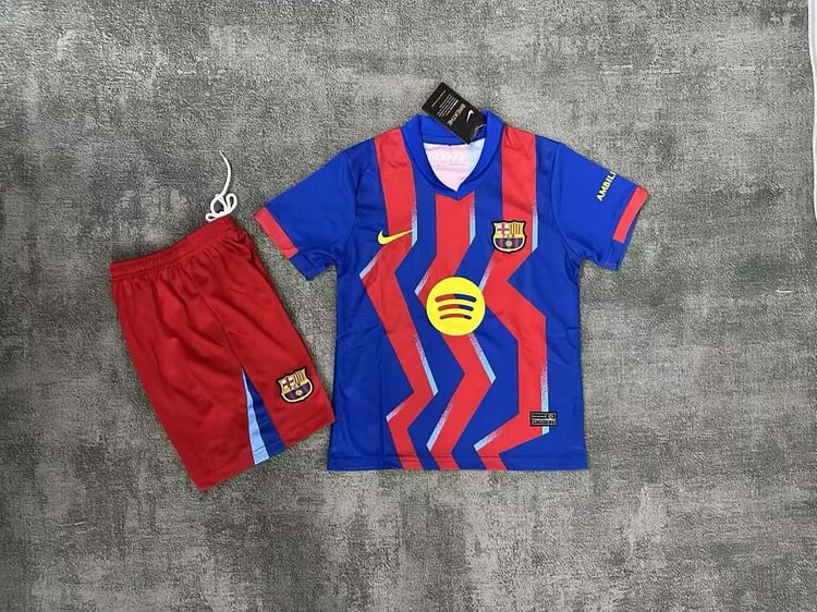 2025-26 Barcelona Three Away Matches Jersey Set - Adult Version