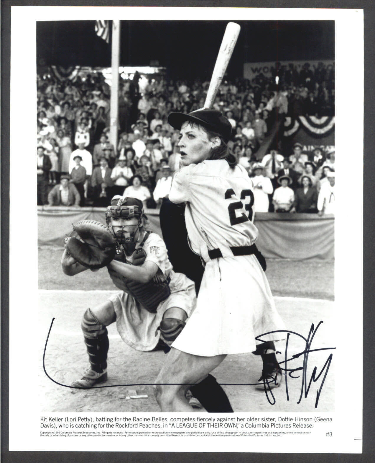 Lori Petty - Signed 8x10 Autograph Movie Still - A League of Their Own