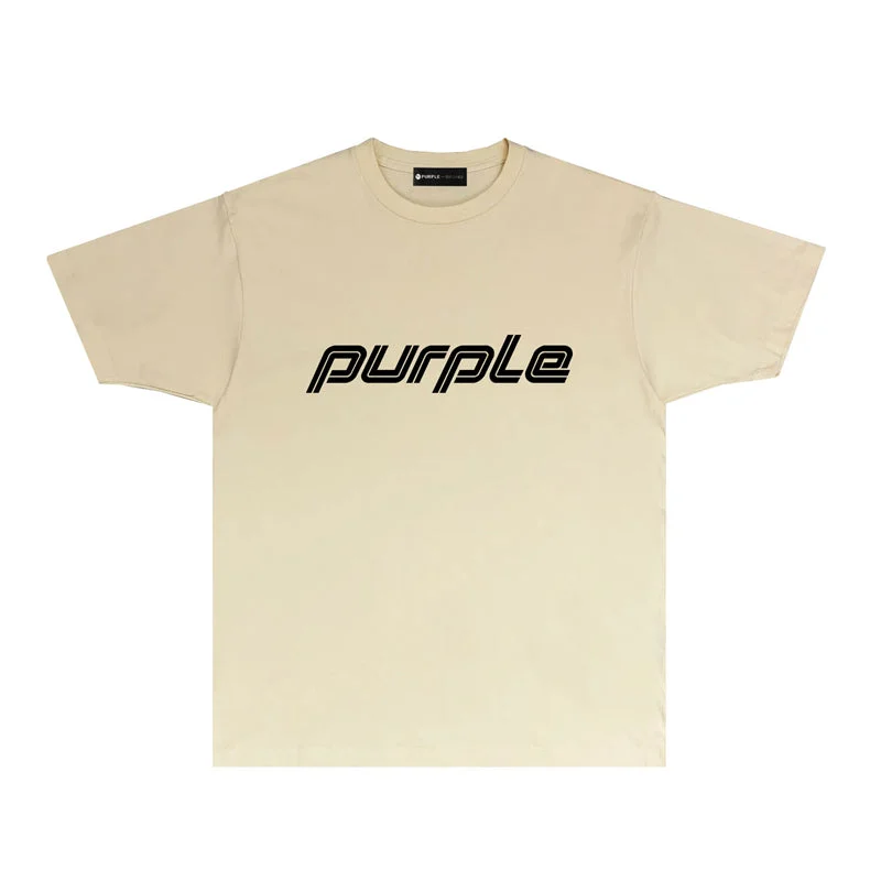 Purple 2023 new fashion T-shirt short sleeves