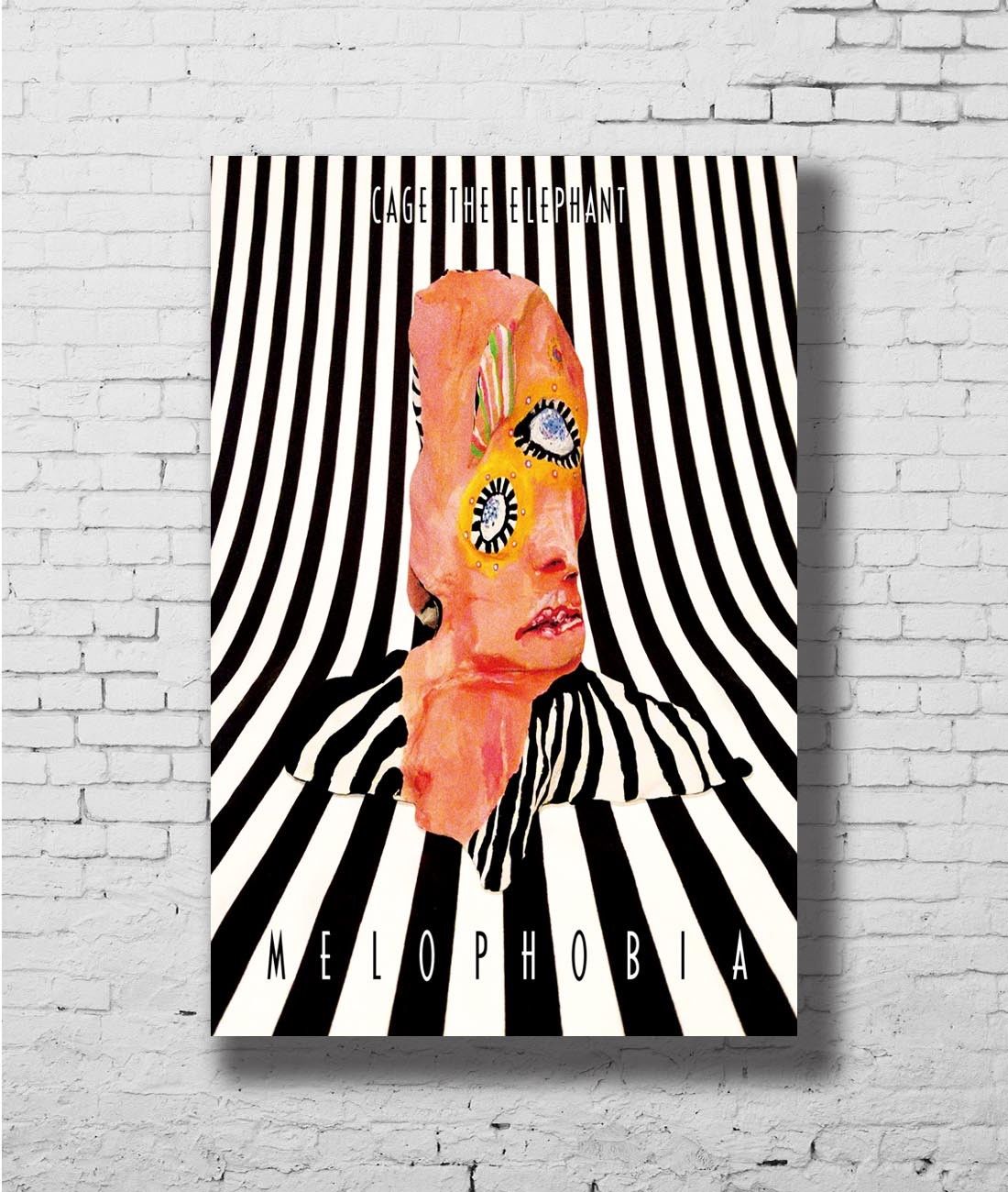 Posters and Prints Cage The Elephant Melophobia Custom Music Star Wall Art Poster Canvas Painting Bedroom Home Decor