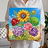 uk.everydayedeals DIY Pearl Painting With Frame - Handmade Self-Adhesive Pearls - Sunflower(25*25cm)