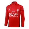25/26 Al-Hilal Saudi FC red Half-Zip Training Jacket Set