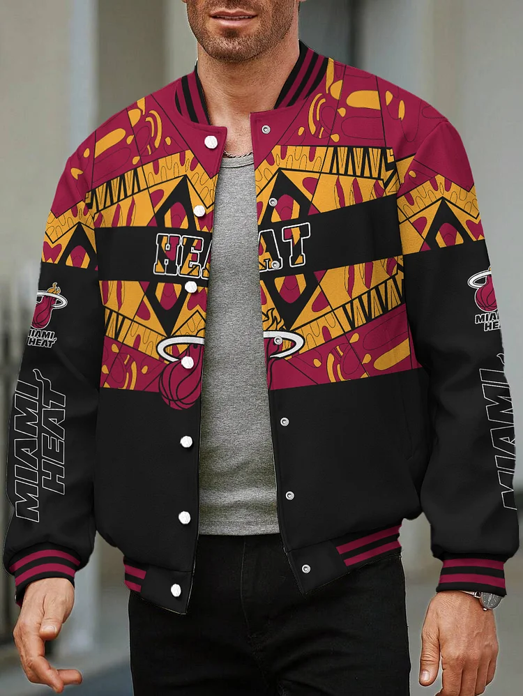 Miami Heat Limited Edition Full-Snap Casual Jacket