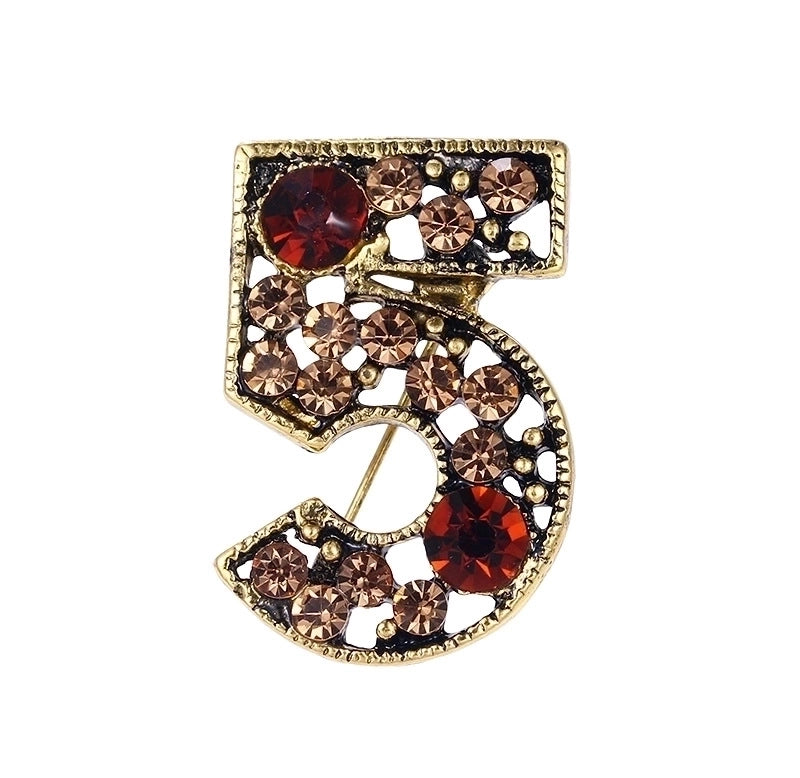 Luxurious Pin Geometric Alloy Inlay Artificial Pearls Rhinestones Women’S Brooches