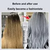 🌿🔥Achetez-en 2, obtenez-en 1 gratuit🍃Teinture pour cheveux gris &agrave; base de plantes, douce & &eacute;cologique