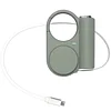 Outdoor Hangable 5000mAh Power Bank with Retractable Type-C Cable and LED Flashlight