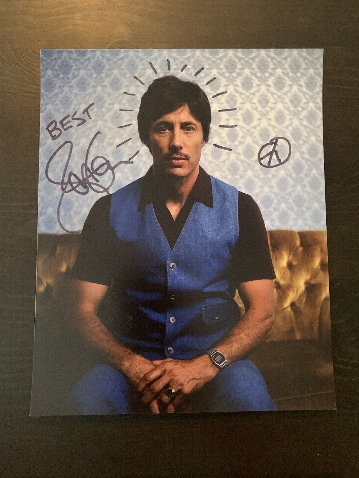 Jon Gries signed 8x10 Photo Poster painting UNCLE RICO Napoleon Dynamite Autographed