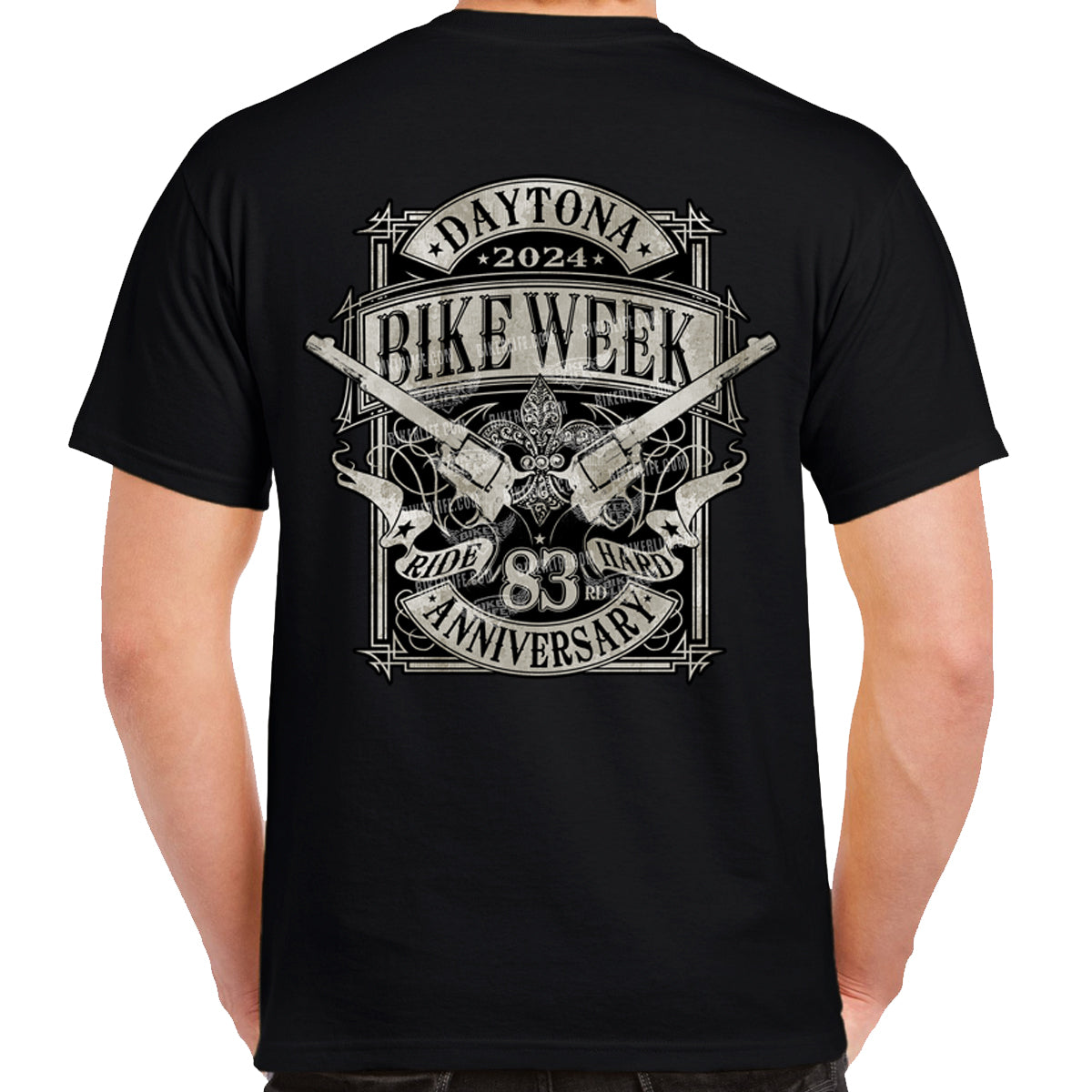 2024 Bike Week Daytona Beach Ride Hard T-Shirt