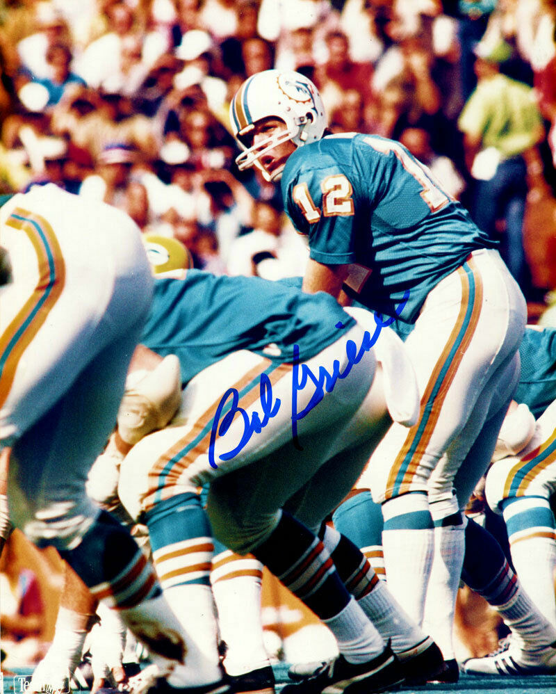 Bob Griese Autographed Signed 8x10 Photo Poster painting ( HOF Dolphins ) REPRINT