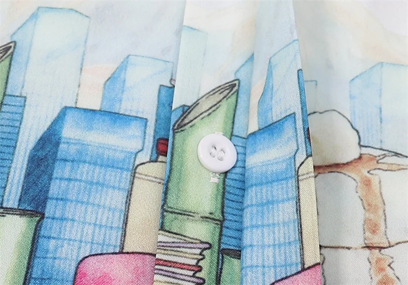 Casablanca 2023 new silk long-sleeved shirt