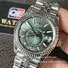 Rolex Sky-Dweller m336934-0002 Stainless steel Green Dial Jubilee Bracelet 42mm Super Clone