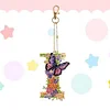 1Pc DIY Diamond Painting Lettter Keychain
