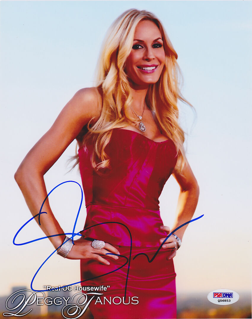 Peggy Tanous SIGNED 8x10 Photo Poster painting The Real Housewives of Orange County PSA/DNA