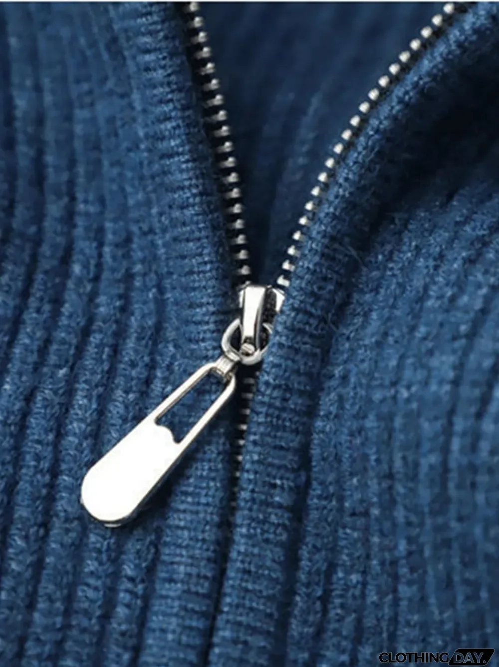 Women's Retro Literary Loose Casual Zipper Cardigan Sweater